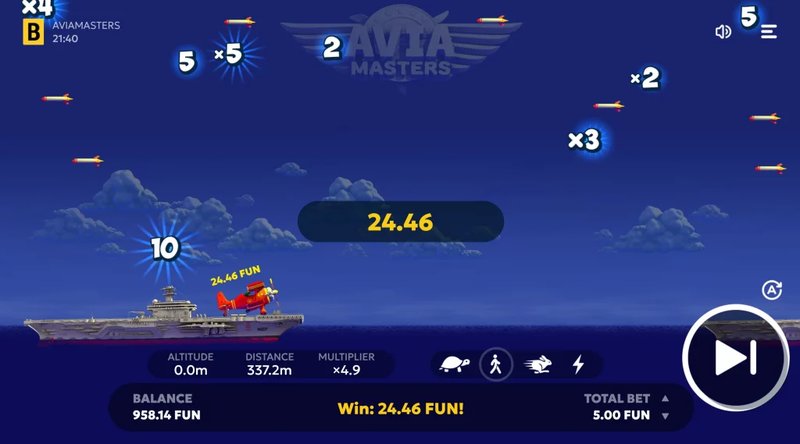 Avia masters demo, avia masters free play