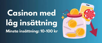 Casino med Lägst Insättning - Upplev Spel utan Stora Risker